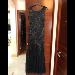 Beaded long fancy Dress